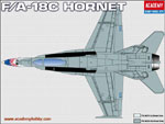 Academy
aereo da combattimento f/a-18c hornet